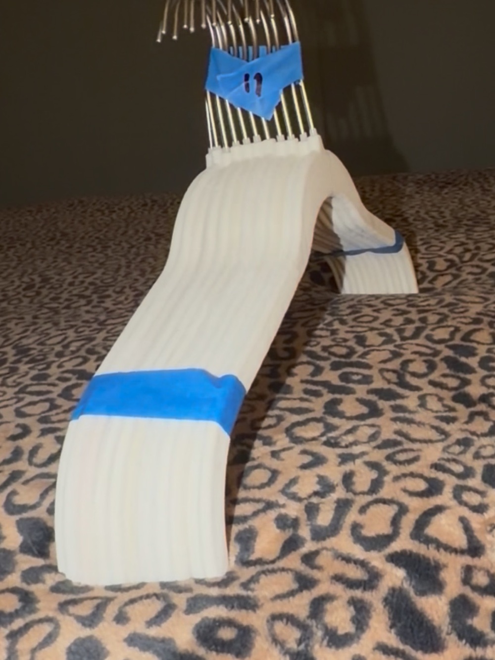 White Velvet Clothes Hangers